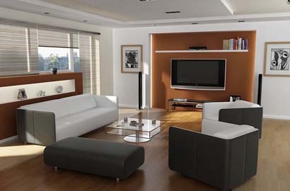 Thiết kế nội thất phong cách hiện đại với vật liệu Acrylic